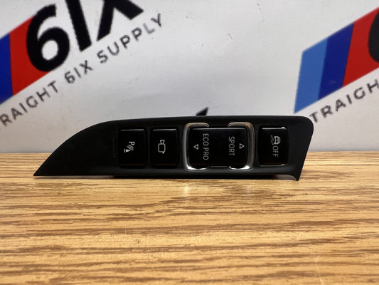 12-18 BMW F30 F32 F36 Center Console Traction Sport PDC 360 Camera Switch OEM