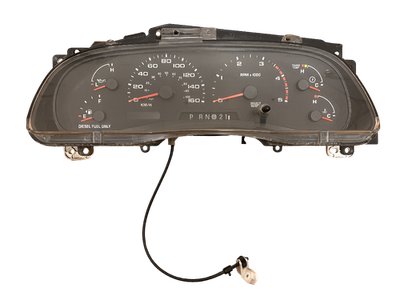 02-03 Ford F250 F350 Super Duty 7.3 Diesel Instrument Cluster Speedometer OEM