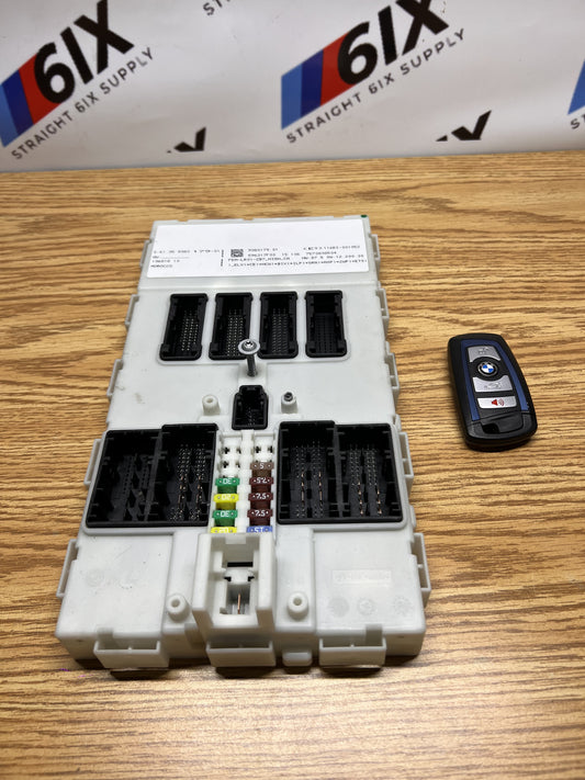 2014-2016 BMW F30 F32 F33 435xi 335i FEM Body Control Junction Box Module + Key