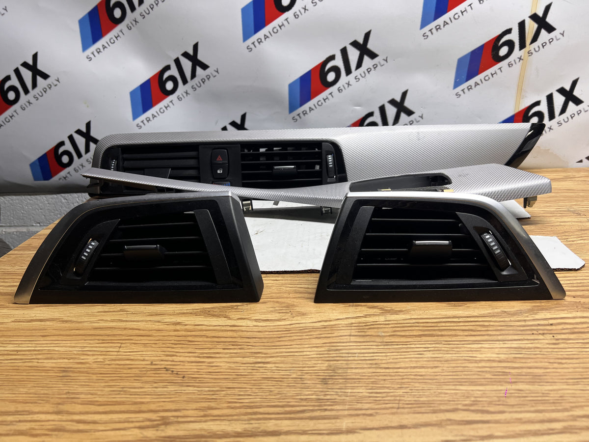 14-21 BMW F22 F23 F87 M2 2 Series M Sport Interior Dash Console Trim Set 4pc OEM