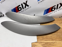 12-18 BMW F30 M Sport Hexagon Checkered Aluminum Door Handle Trim Set 4-Door OEM