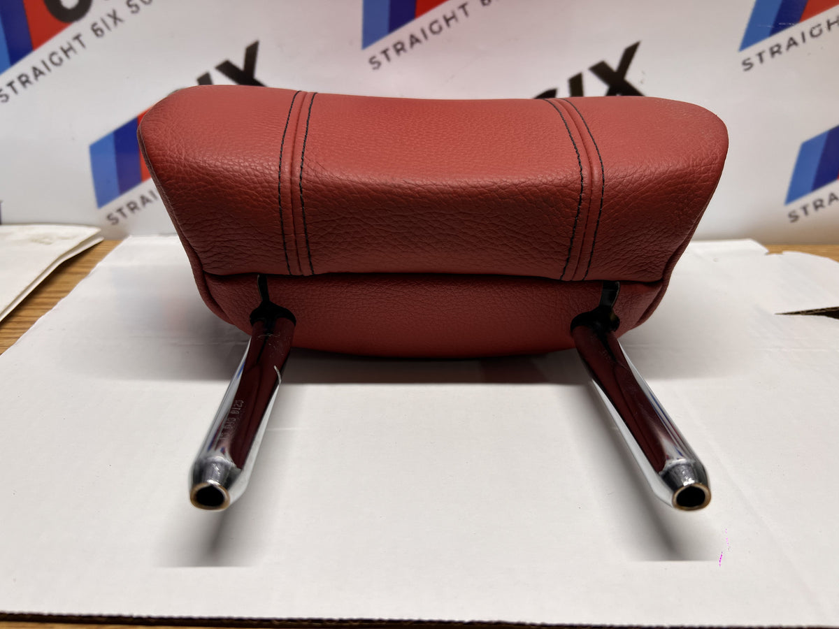 14-20 BMW F33 F83 428i 435i 440i M4 Convertible Rear Seat Headrest Red Leather