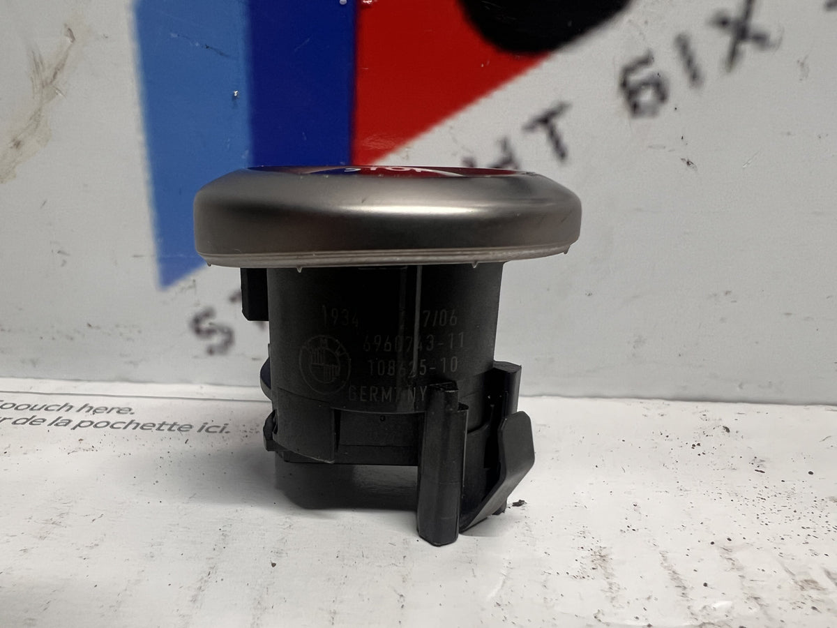 08-10 BMW E60 E63 M5 ENGINE PUSH TO START ON OFF BUTTON SWITCH 6960743-11 OEM