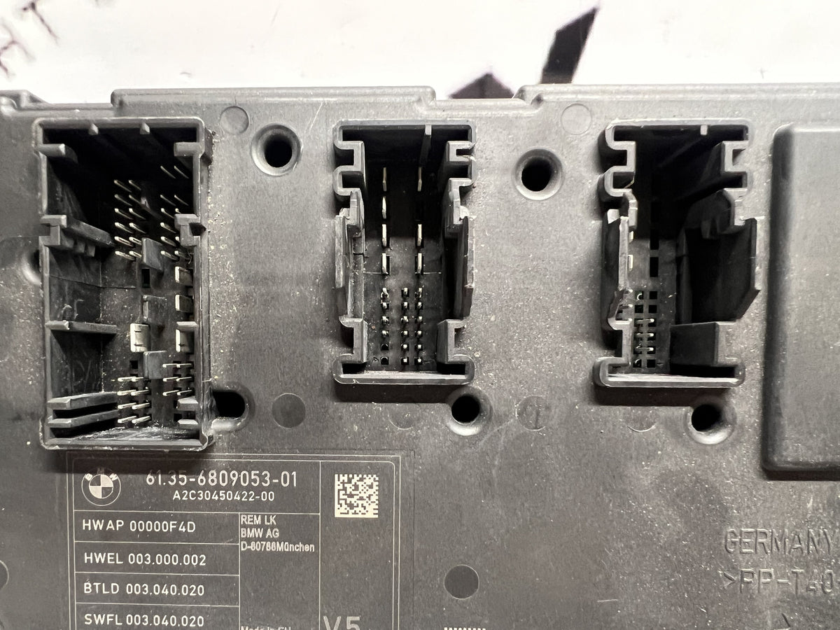 BMW F32 F30 435i REM Rear Electronic Body Control Module OEM 6135 6809053 01
