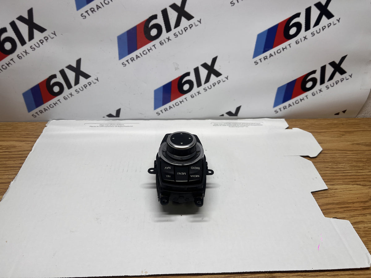 OEM BMW F34 E84 X1 E70 X5 iDrive Center Console Media Switch Knob Nav 9285443