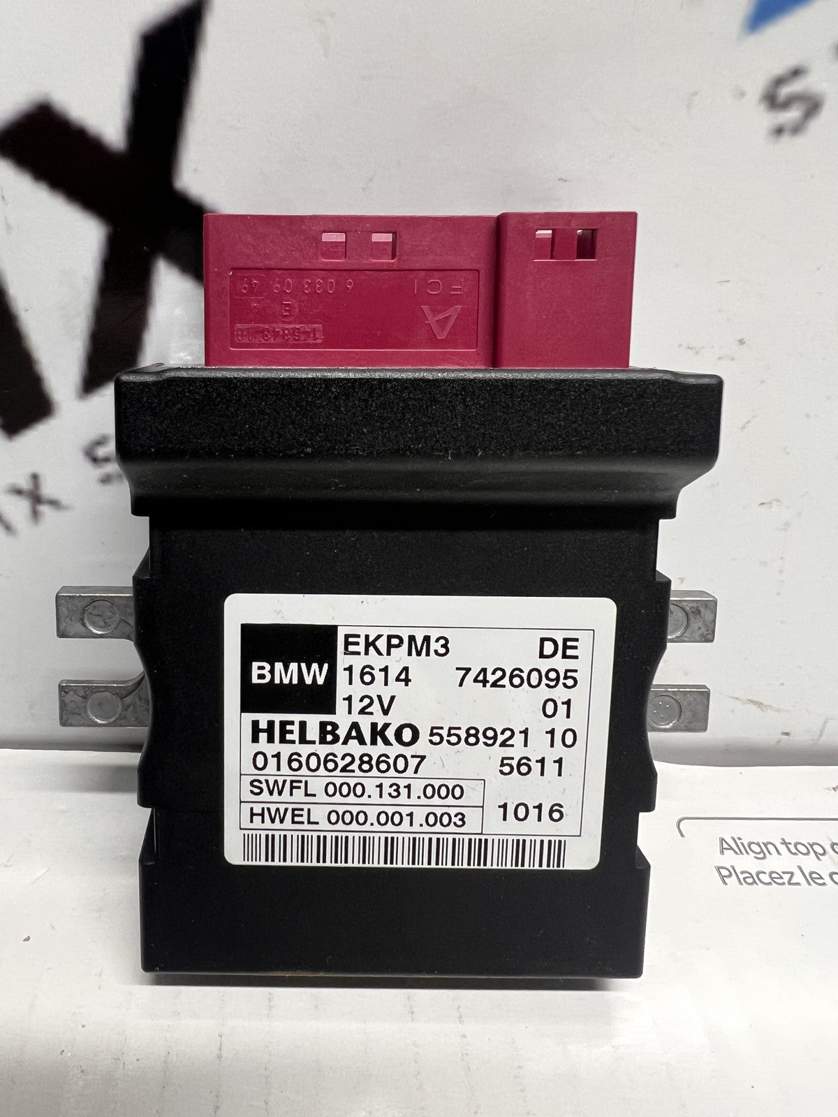 BMW F32 F30 435i 335i N55 EKPM3 Fuel Pump Control Module OEM 16147426095 7426095