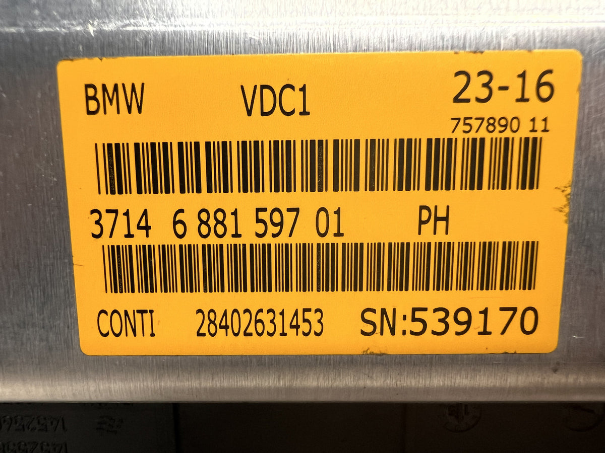 2015-2018 BMW M3 F80 M4 F82 VDC1 EDC Suspension Control Module Unit OEM 6881597