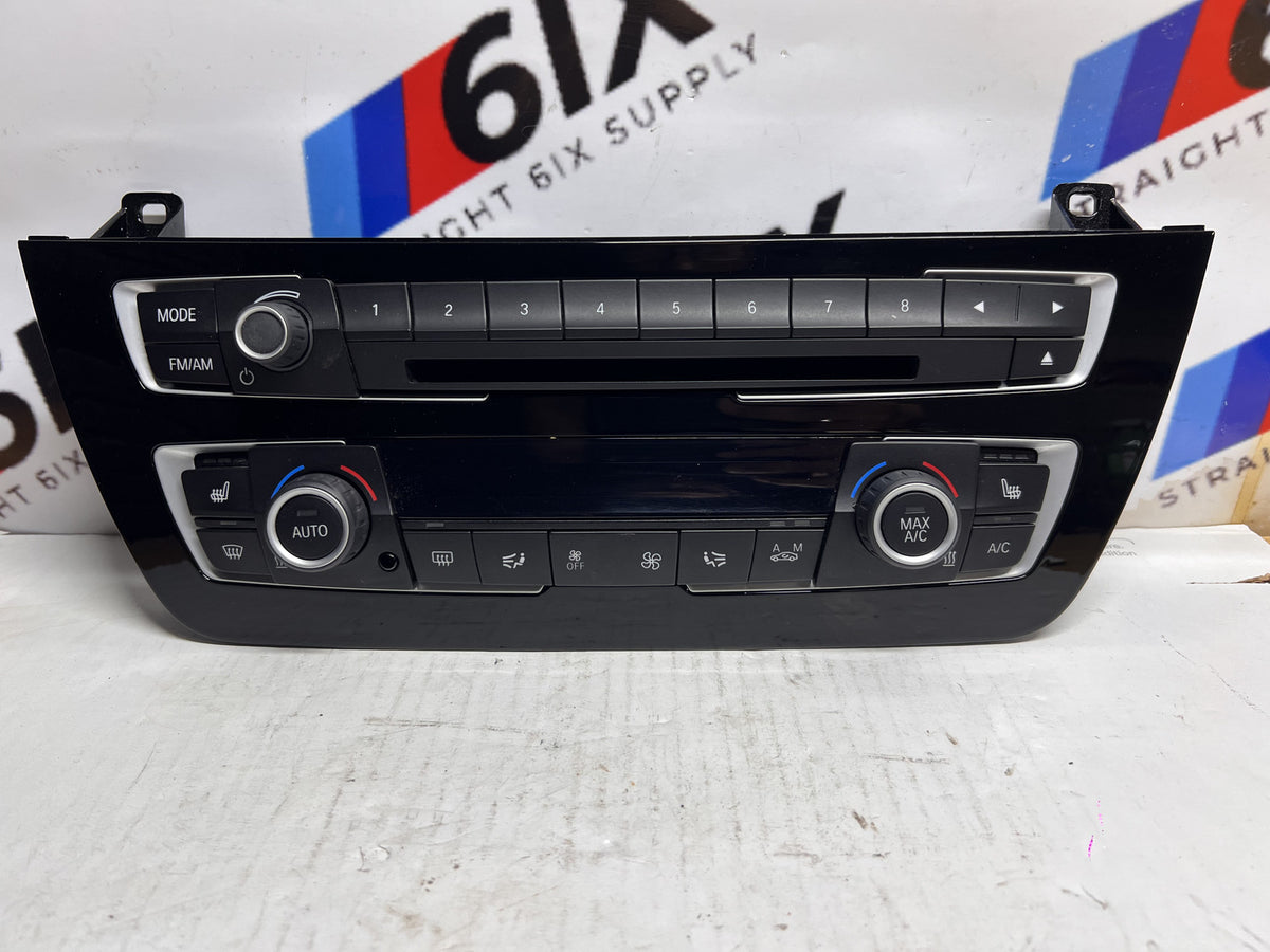18-21 BMW F22 F23 F87 M2 LCI AC Heater Control Panel Radio Media Buttons OEM