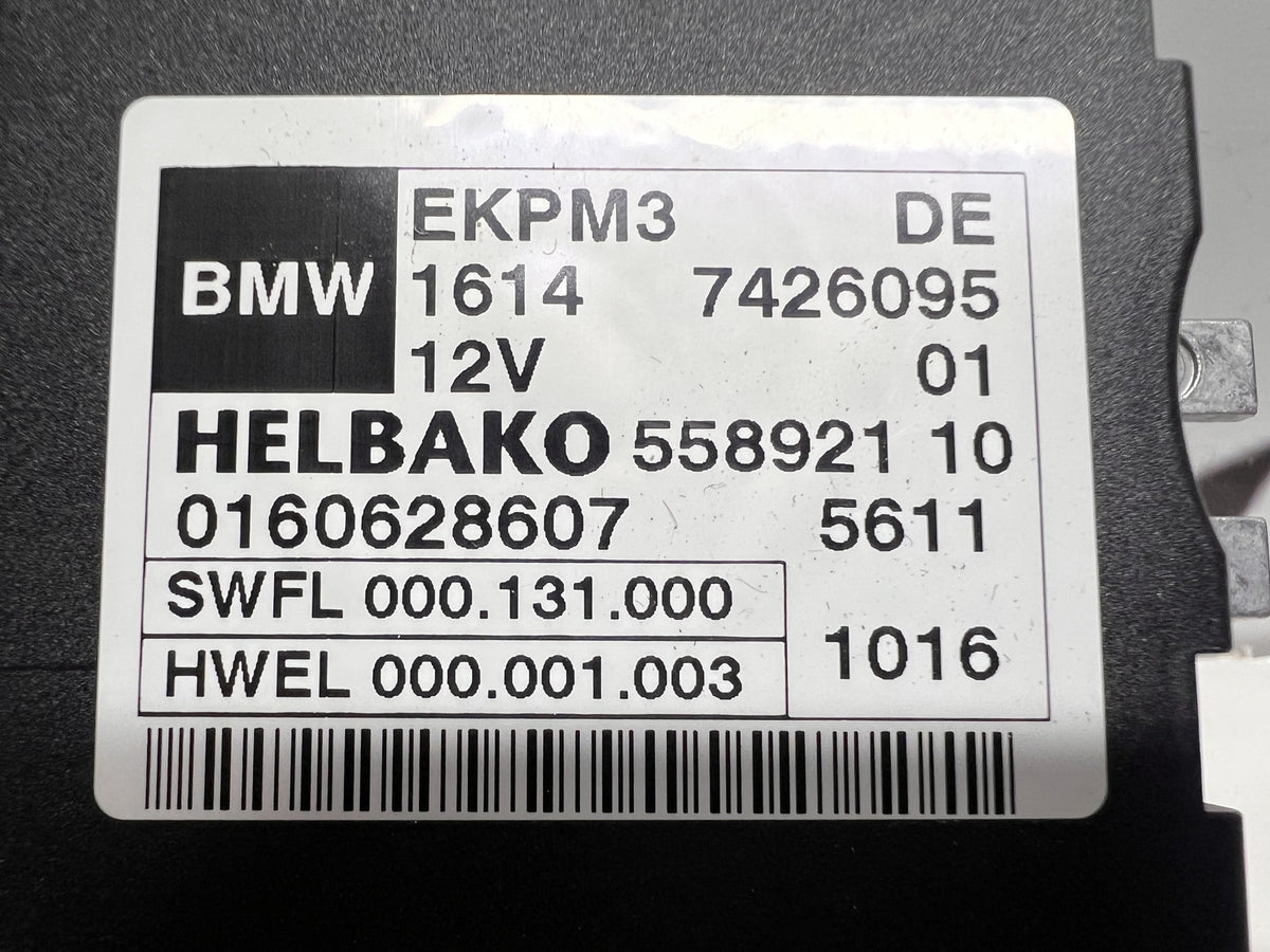 BMW F32 F30 435i 335i N55 EKPM3 Fuel Pump Control Module OEM 16147426095 7426095