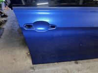 BMW F30 F31 328i 335i 340i Passenger Front Right Door Estoril Blue B45 OEM