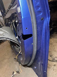BMW F30 F31 328i 335i 340i Passenger Front Right Door Estoril Blue B45 OEM