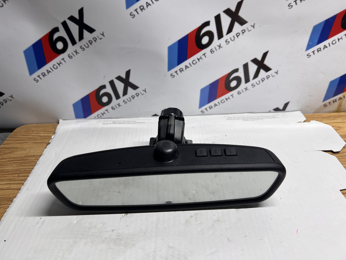 15-20 BMW F30 F32 F80 F82 M3 M4 Rear View Mirror Homelink Autodim 9345370-01 OEM