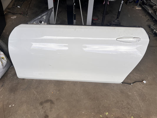 BMW F32 F82 428i 435i 440i M4 Coupe Driver Front Door Left White OEM 2014-2020
