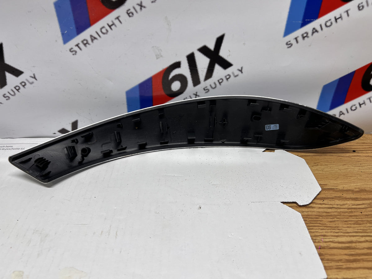 12-18 BMW F30 M Sport Hexagon Checkered Aluminum Door Handle Trim Set 4-Door OEM