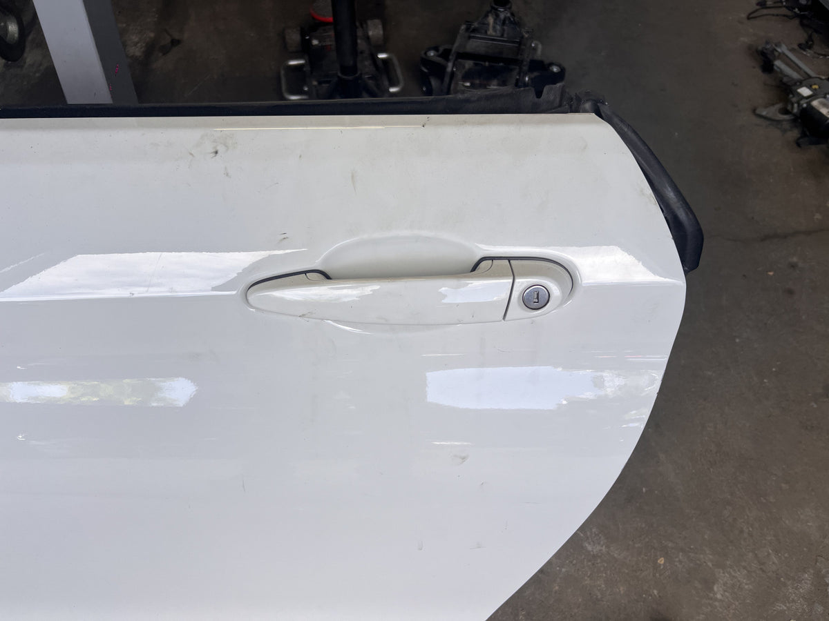 BMW F32 F82 428i 435i 440i M4 Coupe Driver Front Door Left White OEM 2014-2020