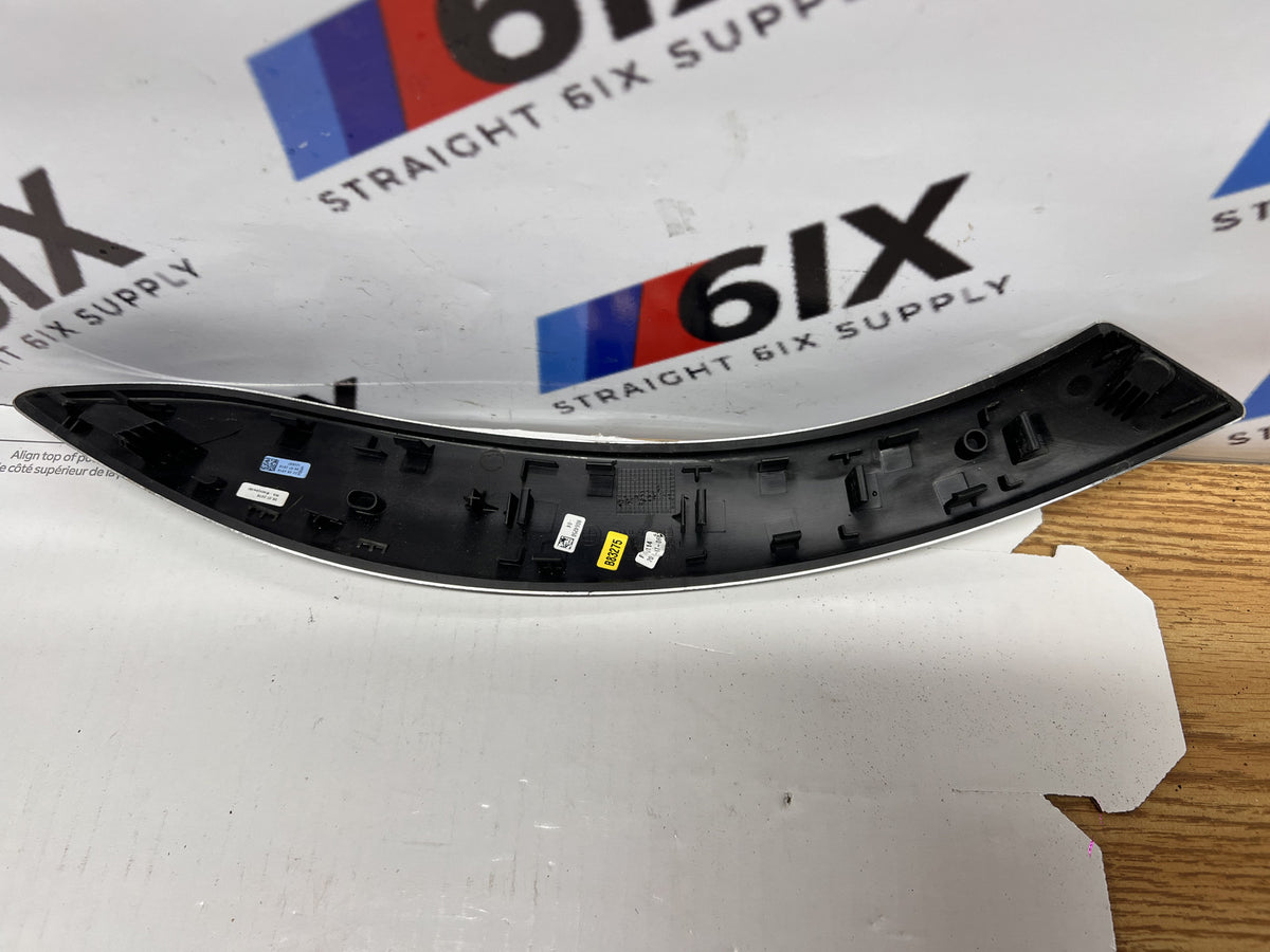 12-18 BMW F30 M Sport Hexagon Checkered Aluminum Door Handle Trim Set 4-Door OEM