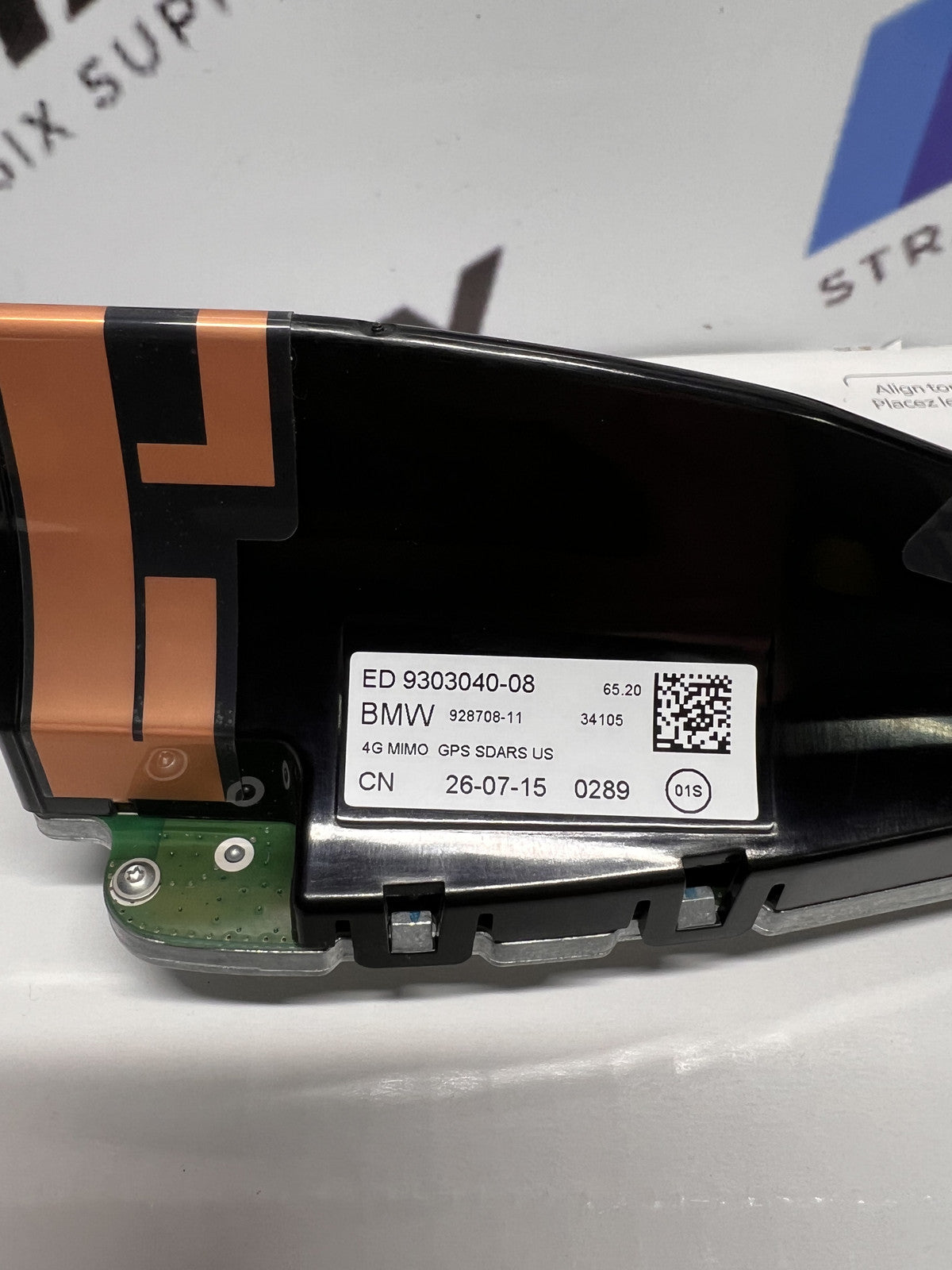 12-18 BMW F30 F32 F36 F80 Rear Roof Shark Fin Radio Antenna Module Unit OEM