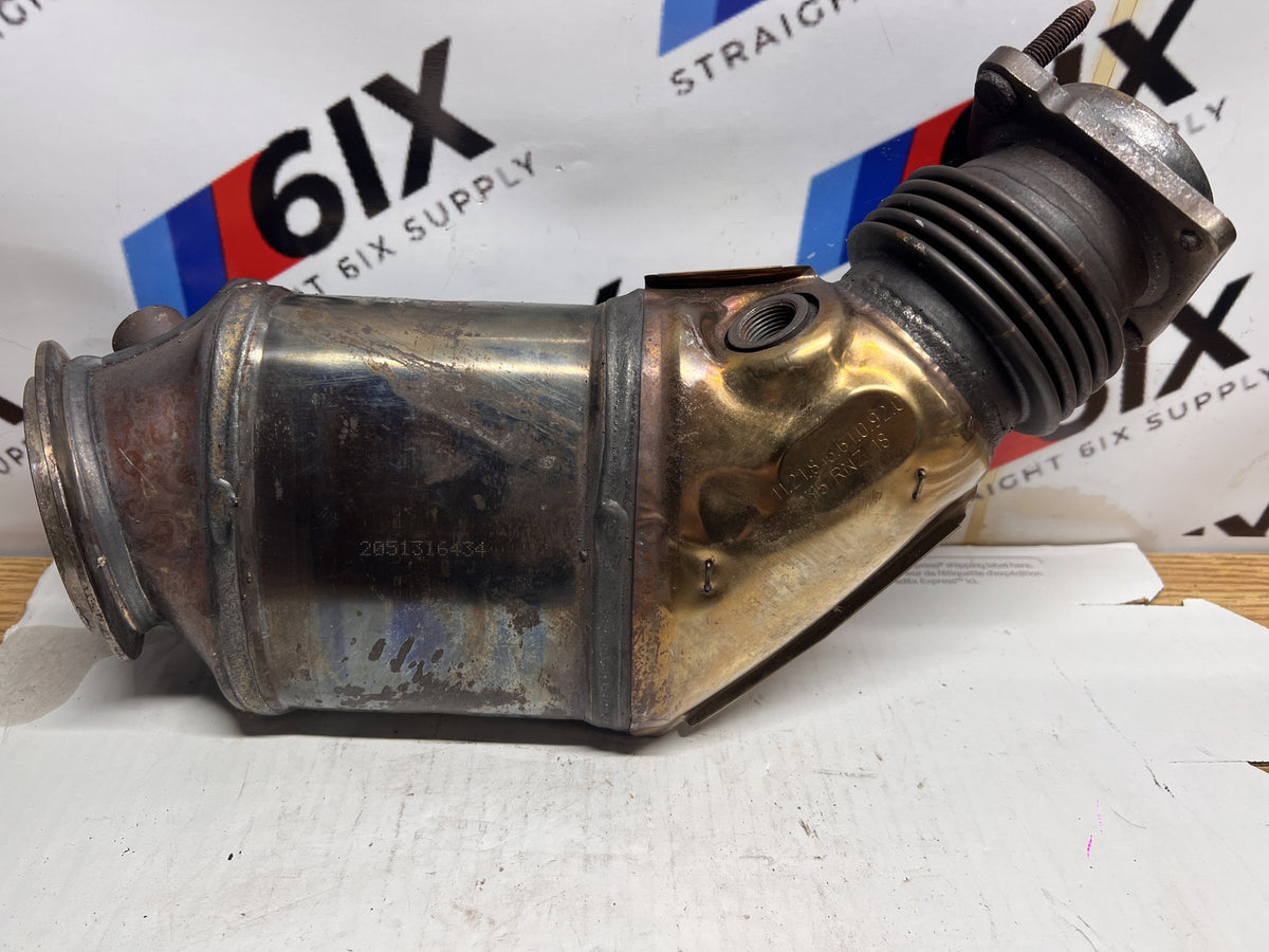 BMW M2 M3 M4 F80 F82 F83 S55 OEM CATALYTIC CONVERTER 7848044 BANK 1