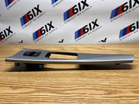 BMW F33 4 Series Convertible Brushed Aluminum Center Console Trim Switch OEM