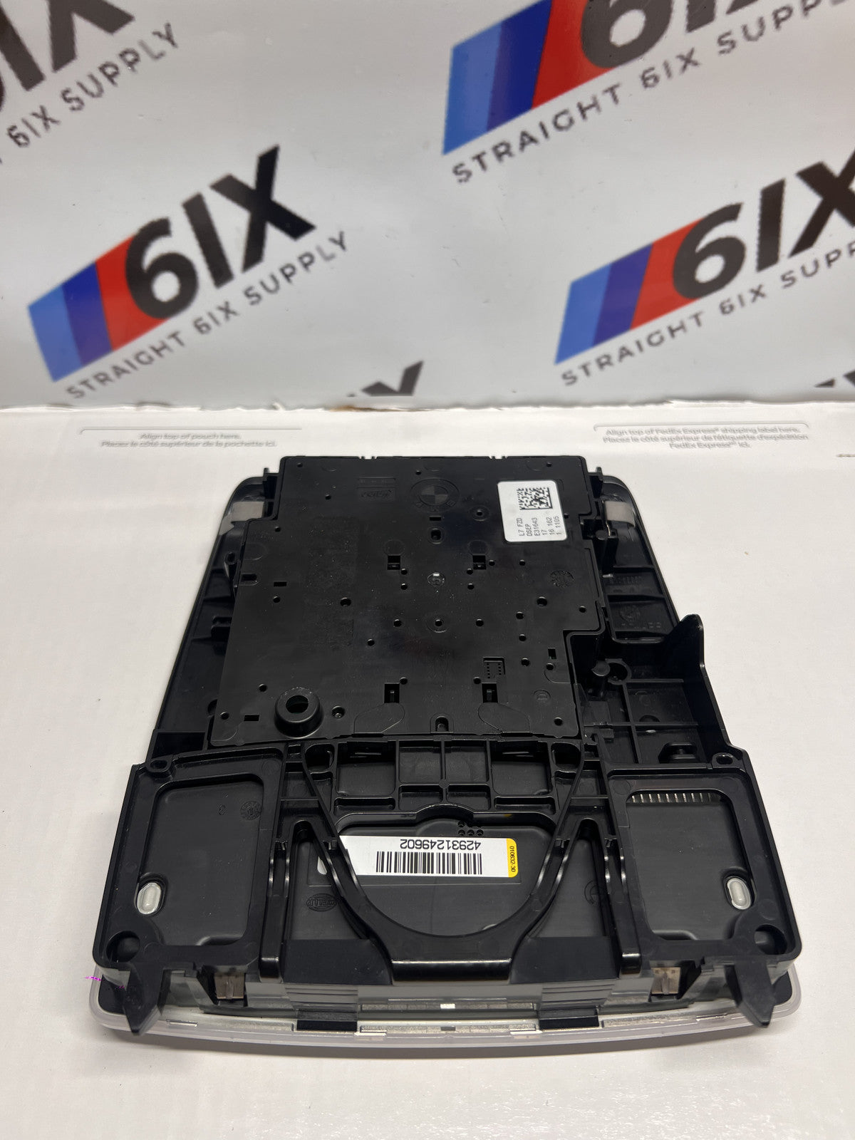 12-20 BMW F30 F32 F36 Front Overhead Console Dome Light Sunroof Switch Roof OEM