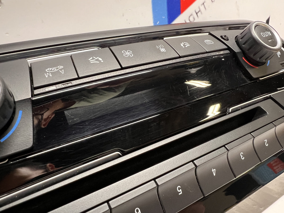 2012-2016 BMW F30 F32 F36 M3 M4 AC Heater Climate Control Radio Button Panel OEM