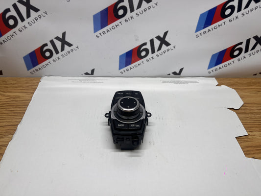 OEM BMW F34 E84 X1 E70 X5 iDrive Center Console Media Switch Knob Nav 9285443