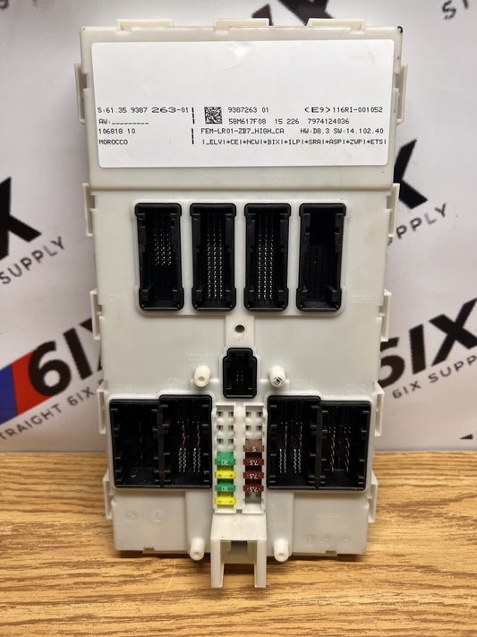 12-15 BMW F30 328i N20 Engine Computer Control Module CAS BCM ECU DME W/ Key OEM