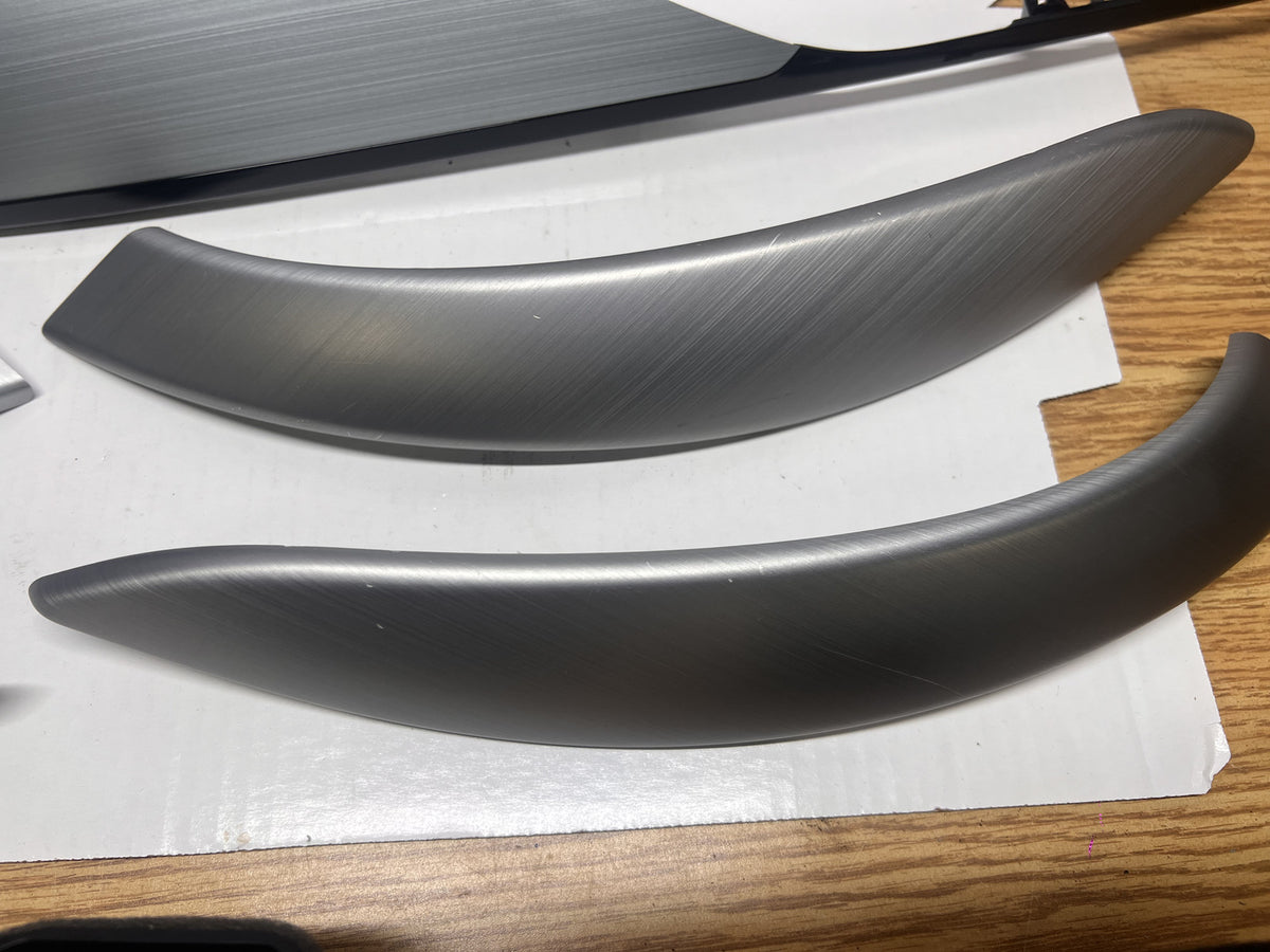 14-19 BMW F34 328i 335i GT Brushed Aluminum Interior Trim Set Dash AC Vents OEM