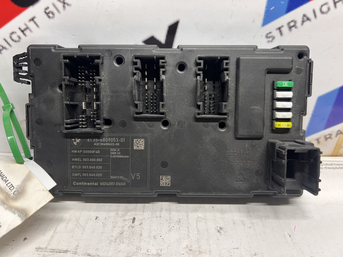 BMW F32 F30 435i REM Rear Electronic Body Control Module OEM 6135 6809053 01