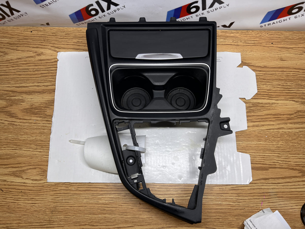 BMW F30 F32 F36 328i 435i 428i Center Console Cup Holder Storage OEM 51169218926
