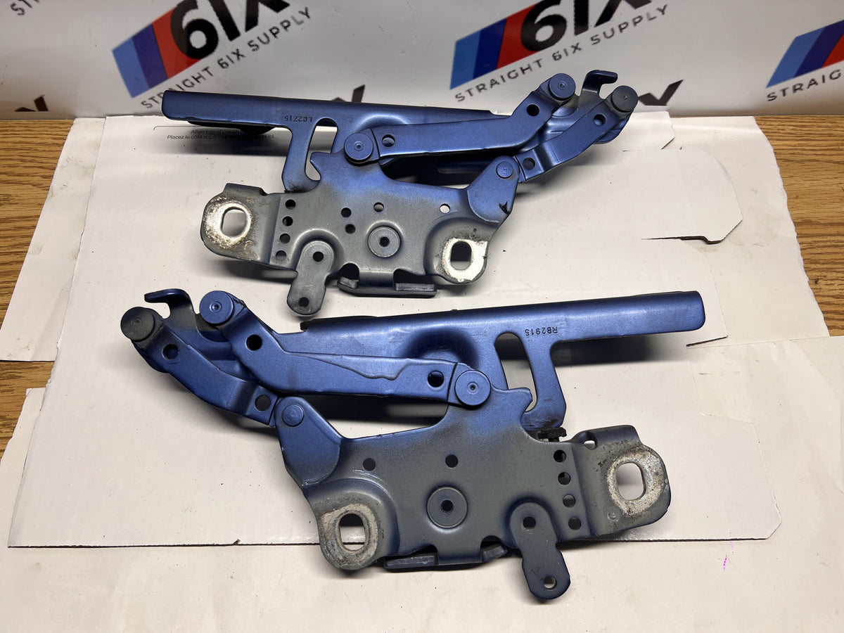 12-20 BMW F30 F32 F36 F80 Front Left Right Hood Bonnet Hinge Support Pair OEM