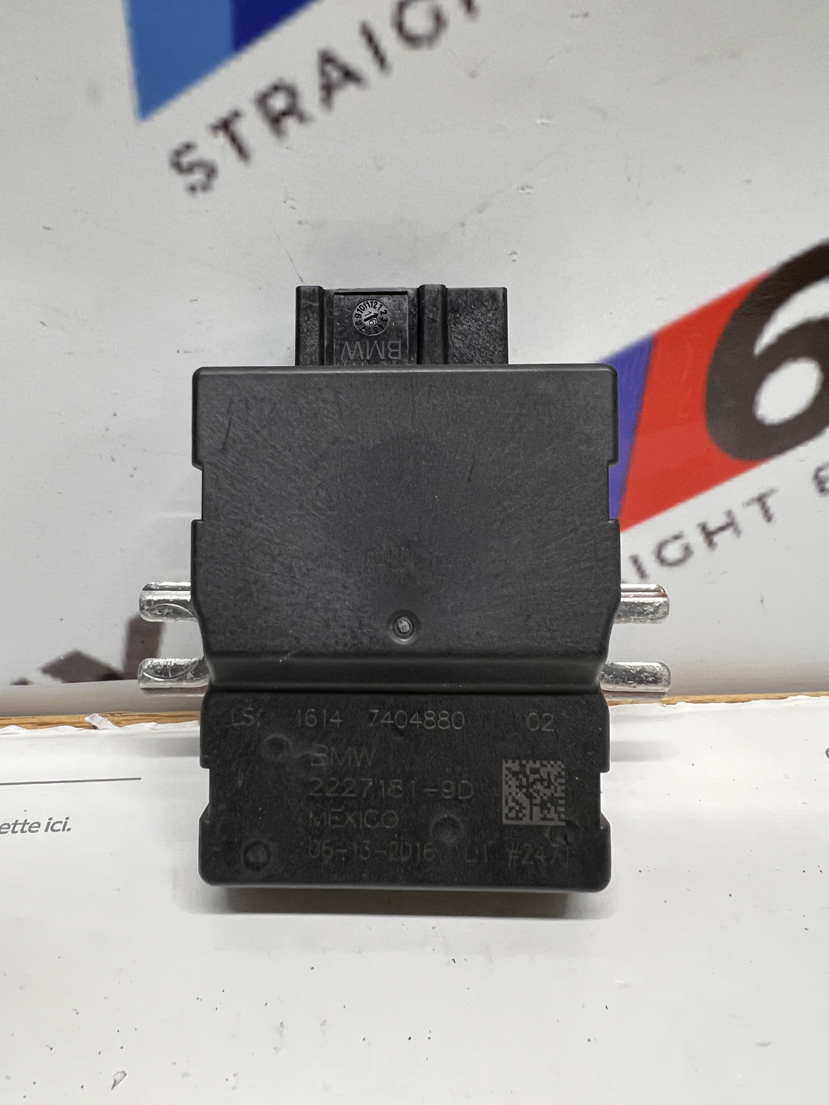 16-20 BMW B46 B58 Fuel Pump Control Module EKPM3 F30 F32 F36 330i 430i OEM 1614