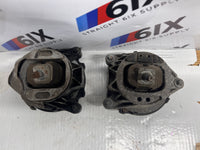 12-16 BMW F30 F32 335i 435i N55 Pair Engine Motor Mounts Left Right OEM Set
