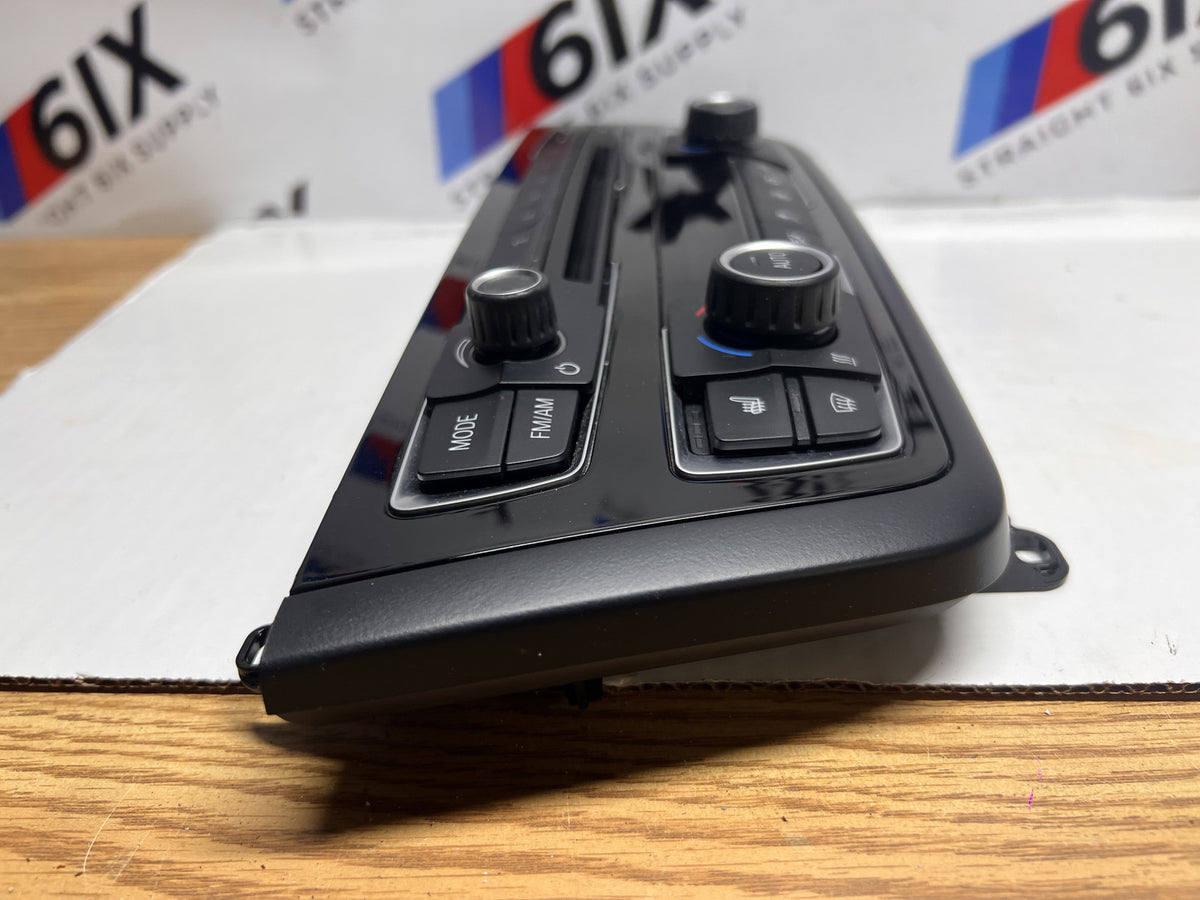 2012-2016 BMW F30 F32 F36 M3 M4 AC Heater Climate Control Radio Button Panel OEM