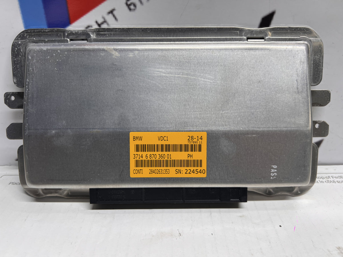 12-16 BMW F10 M5 Adaptive EDC Suspension Control Module OEM 37146870360 6870360