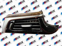 2017-2023 BMW G30 5 Series Driver Left Dash Air Vent Wood Trim Ambient Light OEM