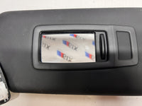 12-18 BMW F30 F32 F36 3 4 Series Front Right Passenger Sun Visor Shade Black OEM