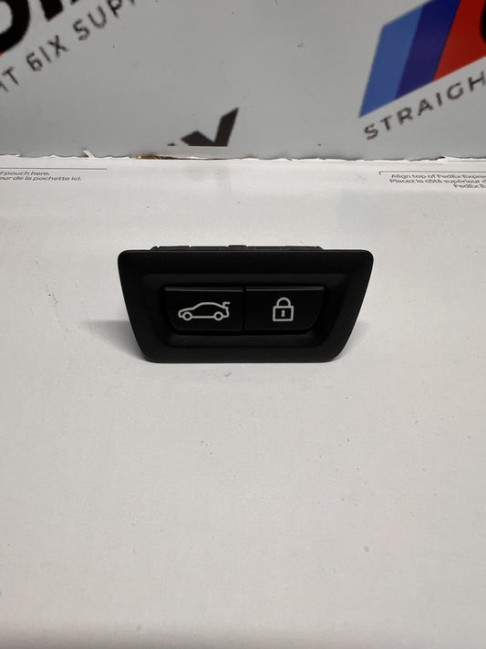 14-20 BMW F36 430i Gran Coupe Rear Tailgate Closer Lock Button Switch Unit OEM