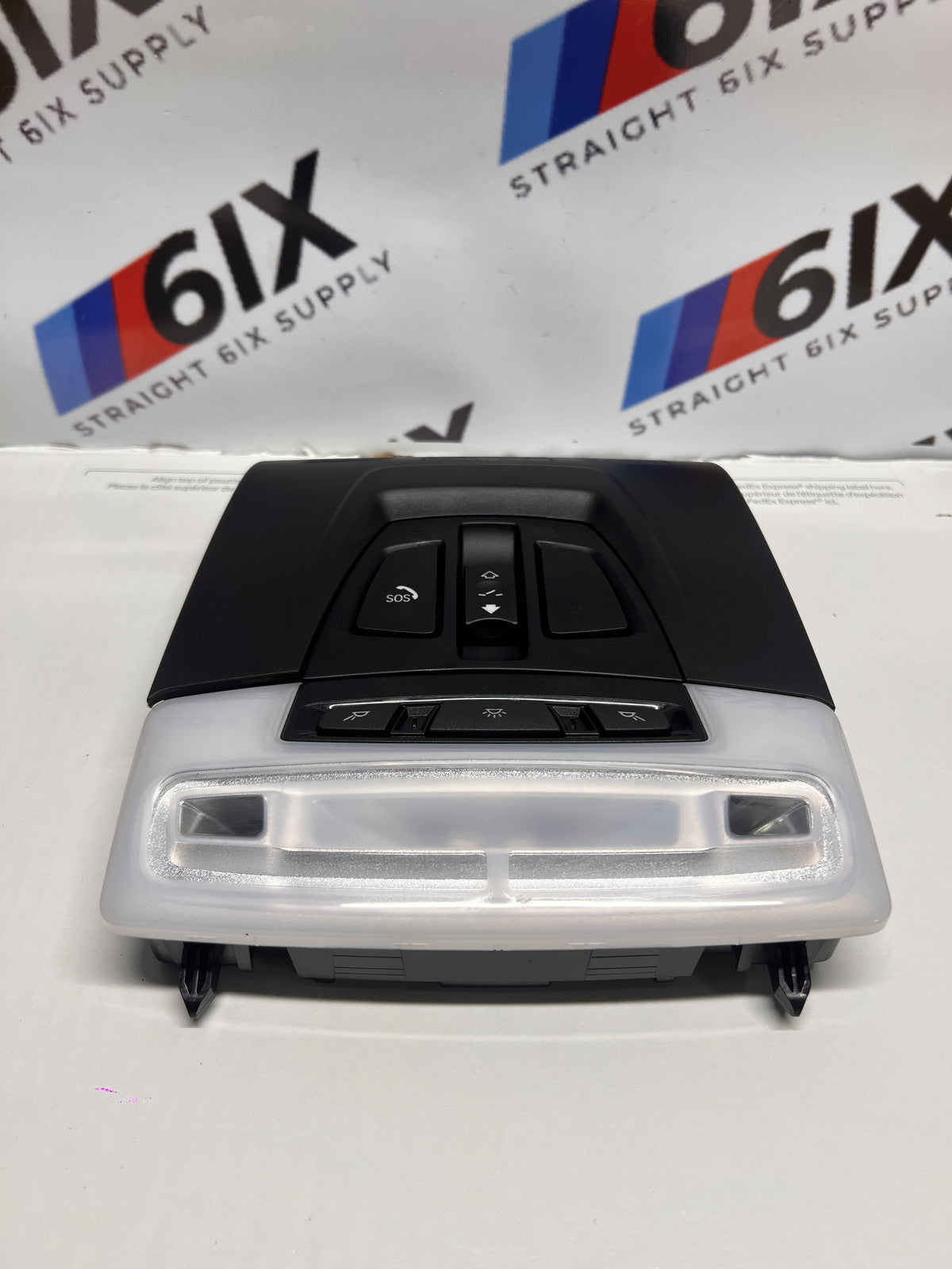 12-20 BMW F30 F32 F36 Front Overhead Console Dome Light Sunroof Switch Roof OEM