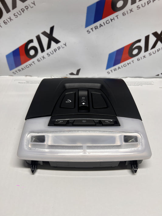 12-20 BMW F30 F32 F36 Front Overhead Console Dome Light Sunroof Switch Roof OEM