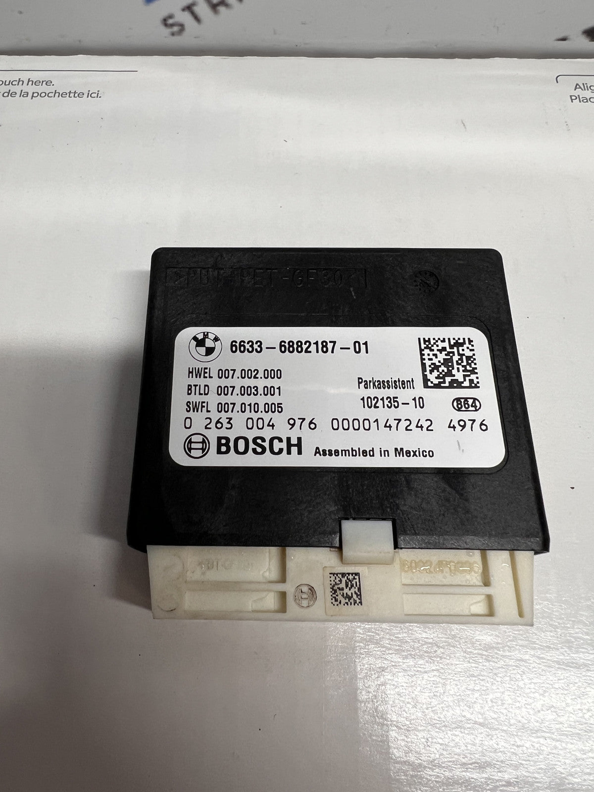 BMW F30 F31 F21 F22 330i 340i 66336882187 Park Assist Control Module OEM