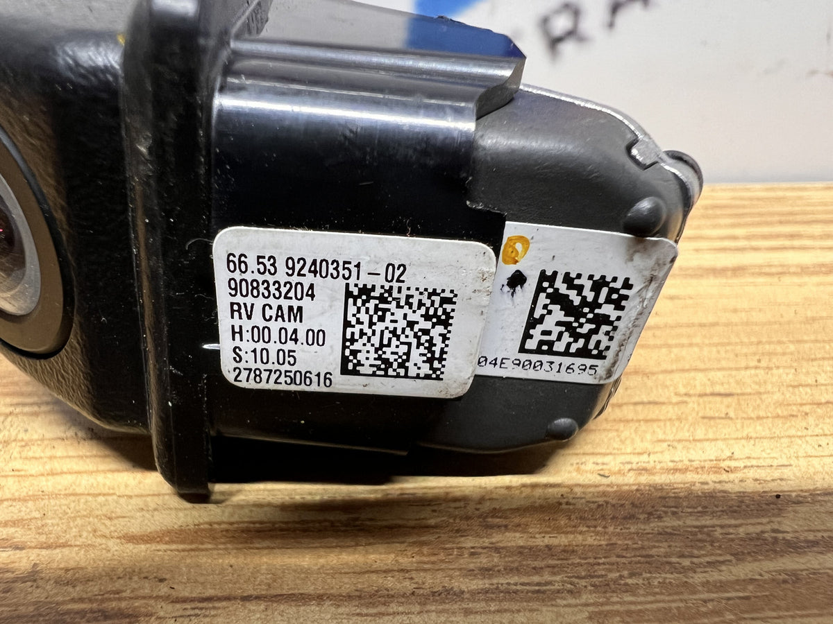12-18 BMW F30 F32 F36 F80 M3 M4 Rear View Trunk Lid Backup Reverse Camera OEM