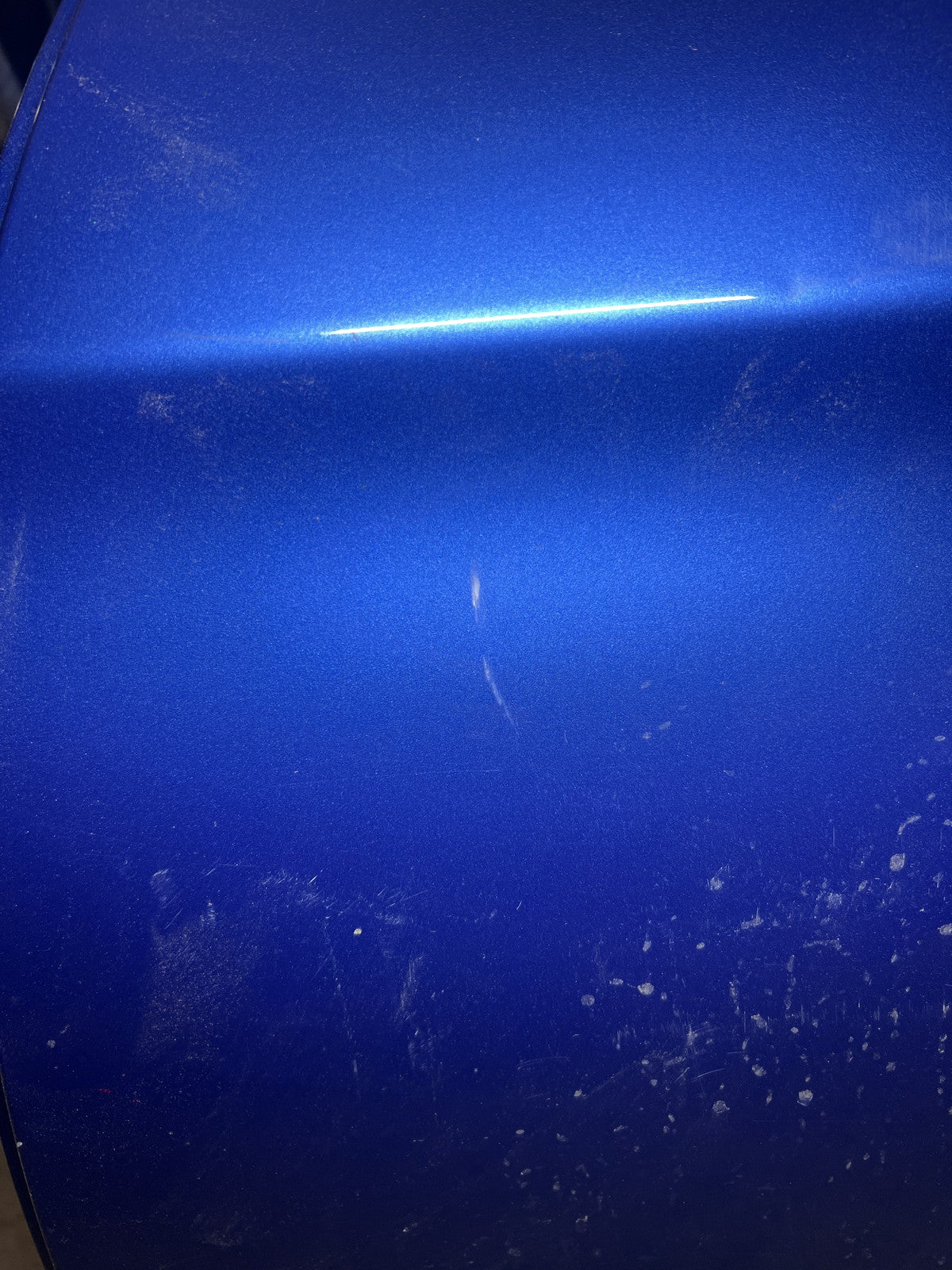 BMW F30 328i 335i 340i Rear Left Driver Side Door Estoril Blue B45 OEM 12-18