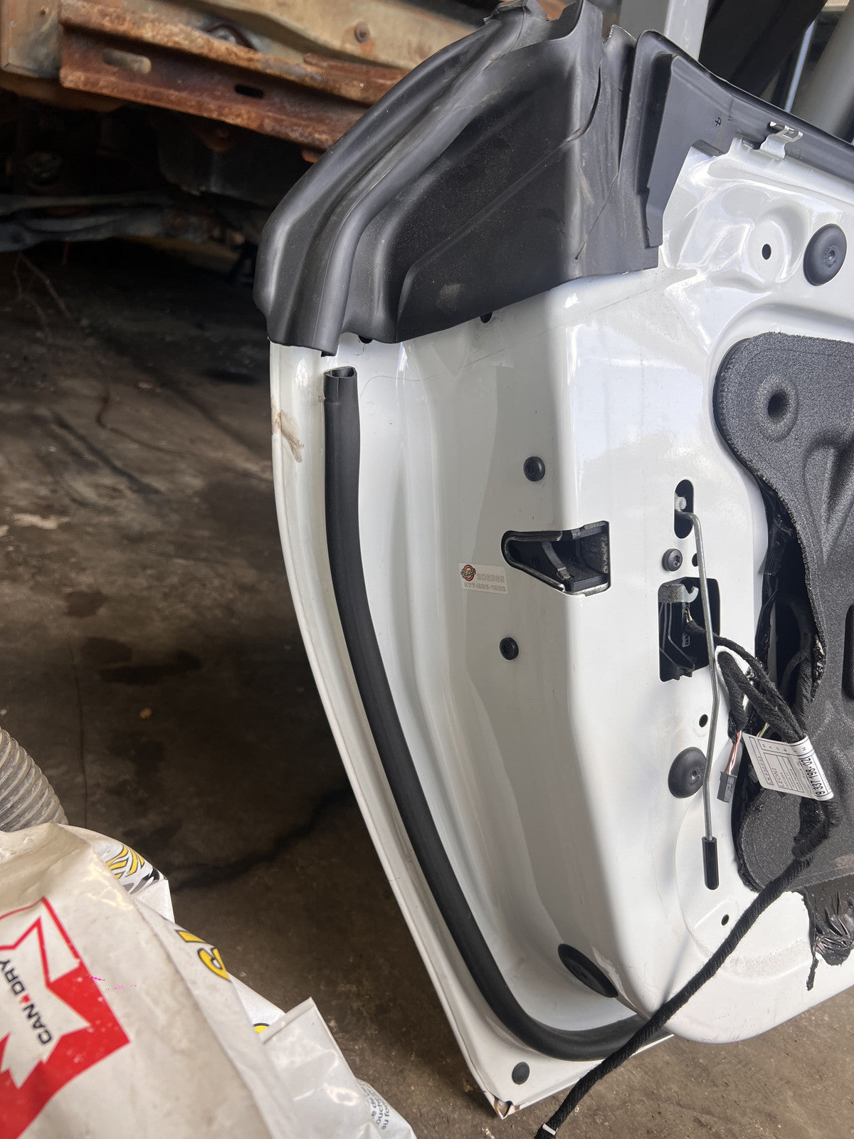 BMW F32 F82 428i 435i 440i M4 Coupe Driver Front Door Left White OEM 2014-2020