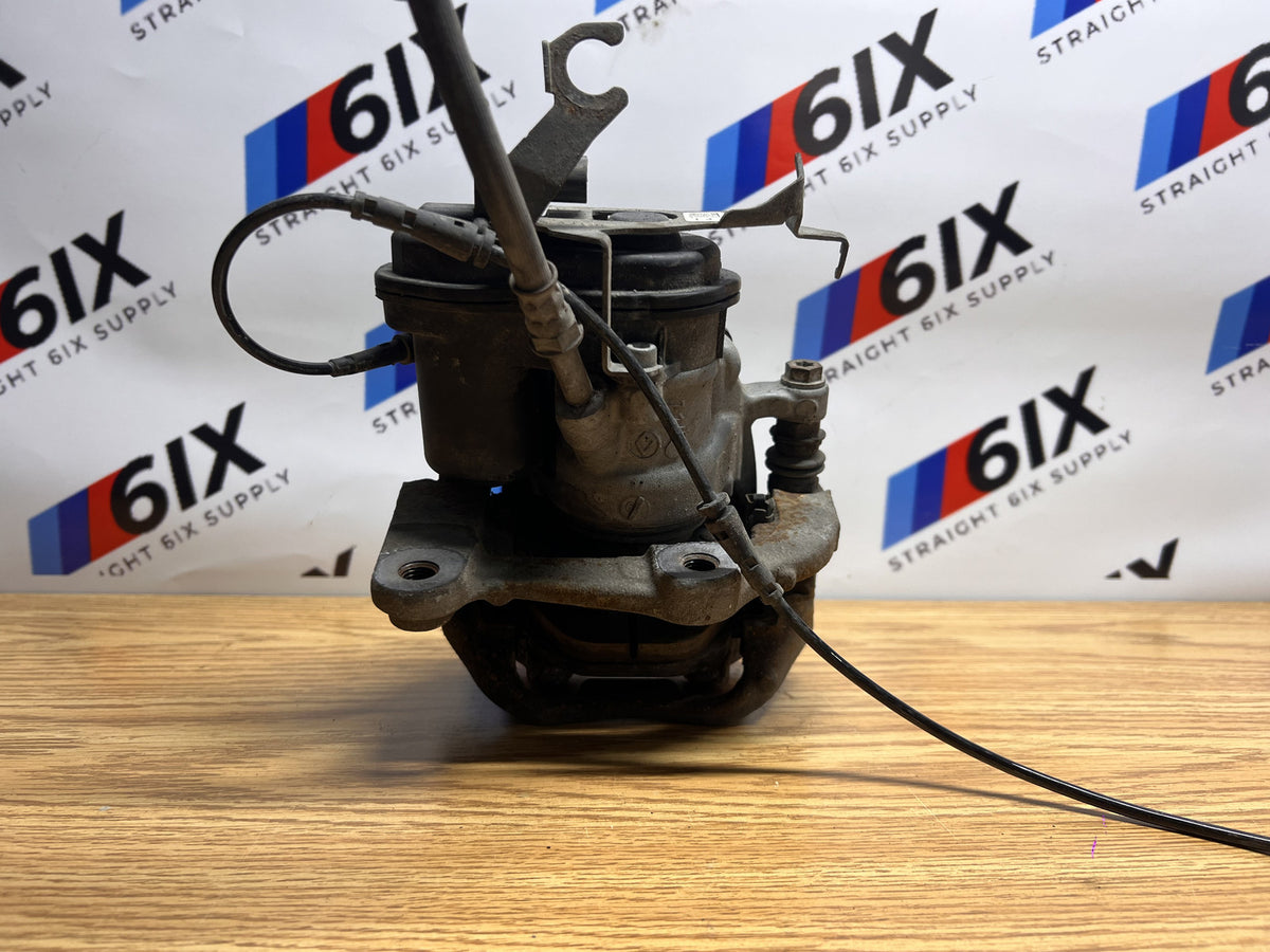 17-24 BMW G30 G01 530i X3 Rear Left Driver Brake Caliper w/ Parking Brake Motor