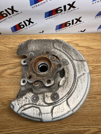 compare product 17-23 BMW G30 5-Series 530i 540i Rear Right Passenger Spindle Knuckle Hub OEM