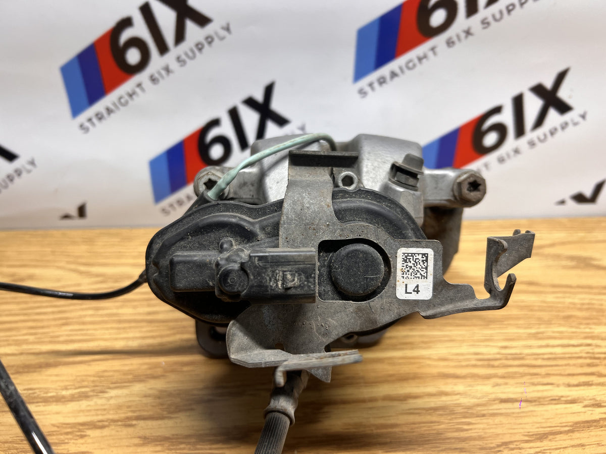 17-24 BMW G30 G01 530i X3 Rear Left Driver Brake Caliper w/ Parking Brake Motor