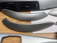 14-19 BMW F34 328i 335i GT Brushed Aluminum Interior Trim Set Dash AC Vents OEM
