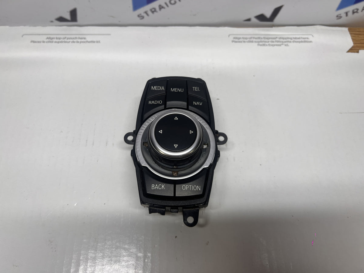 OEM BMW F34 E84 X1 E70 X5 iDrive Center Console Media Switch Knob Nav 9285443