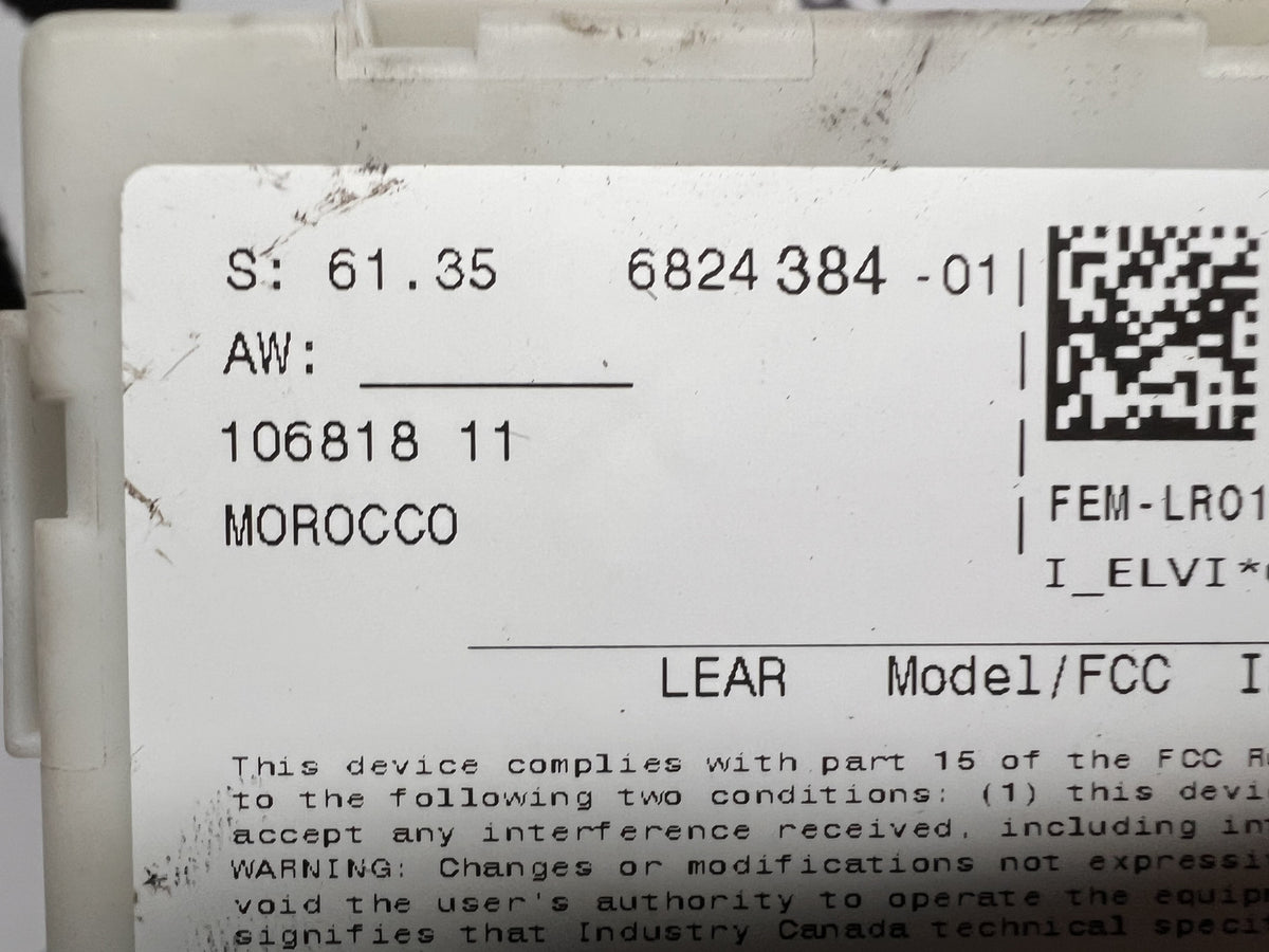 14-20 BMW F32 F36 430i Front Electronic Module FEM BCM Body Control Unit OEM